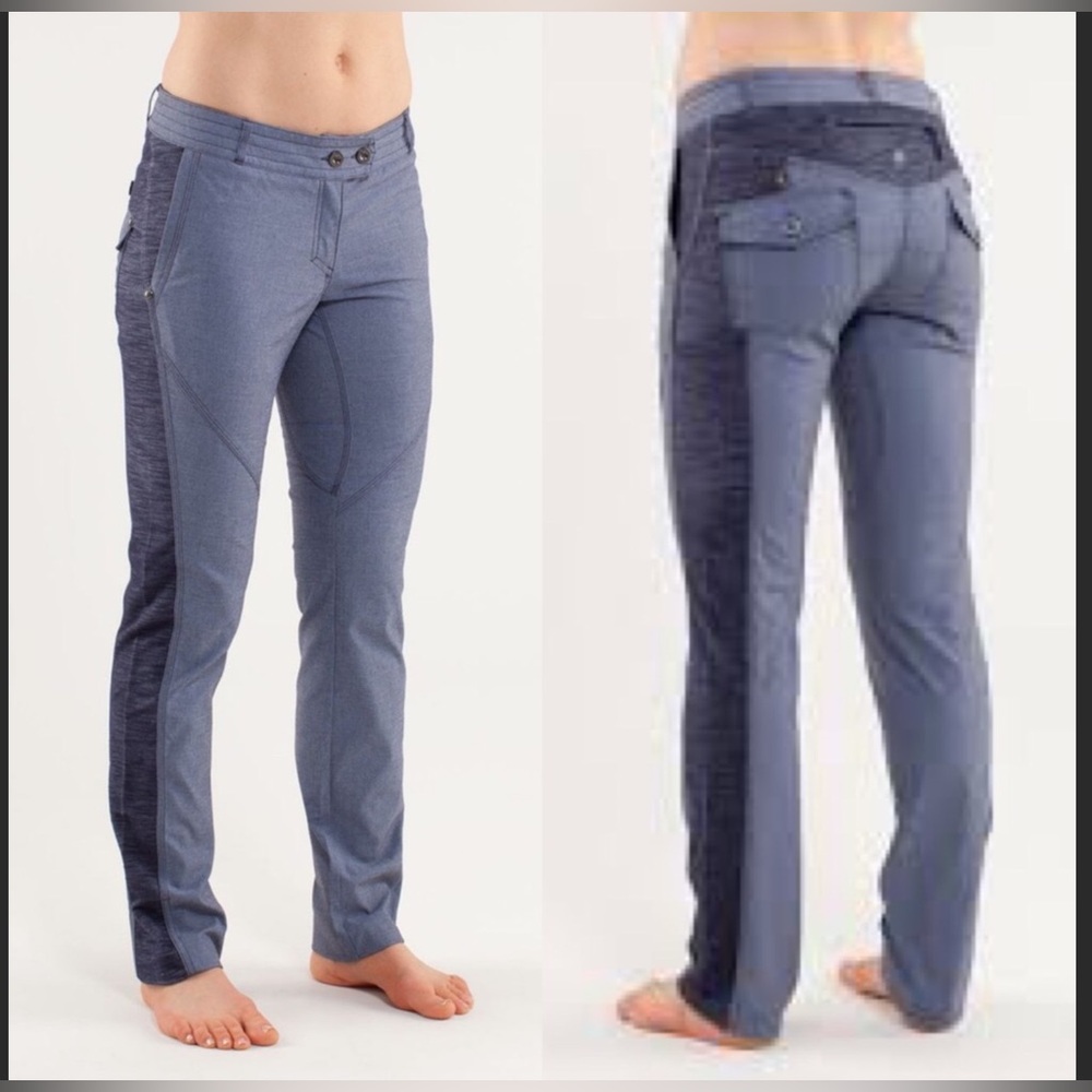 Lululemon | Ride On Pant Indigo Size 6